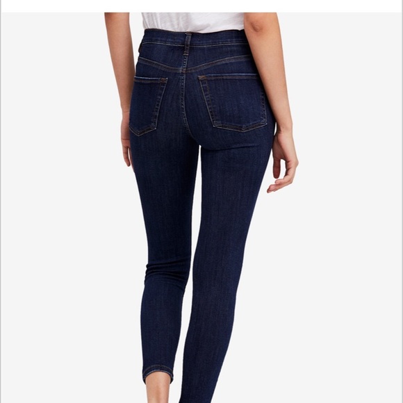 Free People Busted Knee Skinny Jeans - Picture 2 of 3